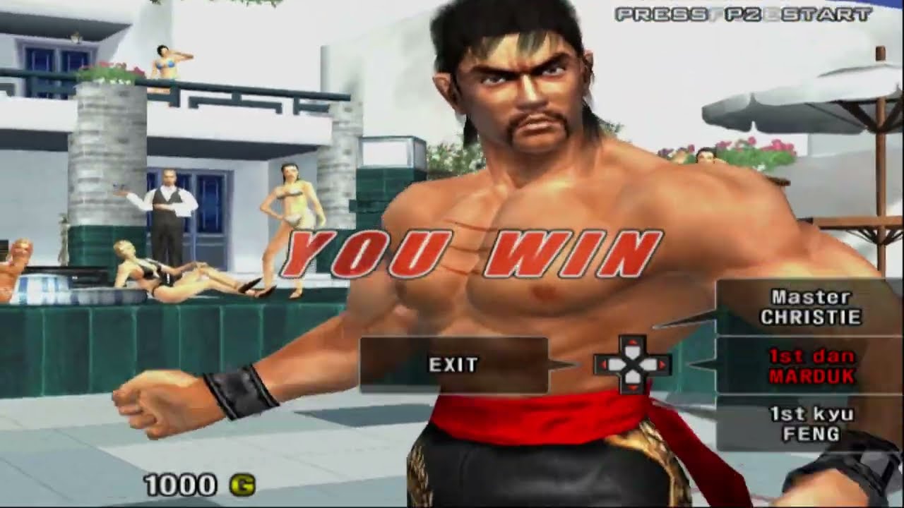 Tekken 5 - Marshall Law - Arcade Mode - HD - 60 FPS - 1st Kyu - Master