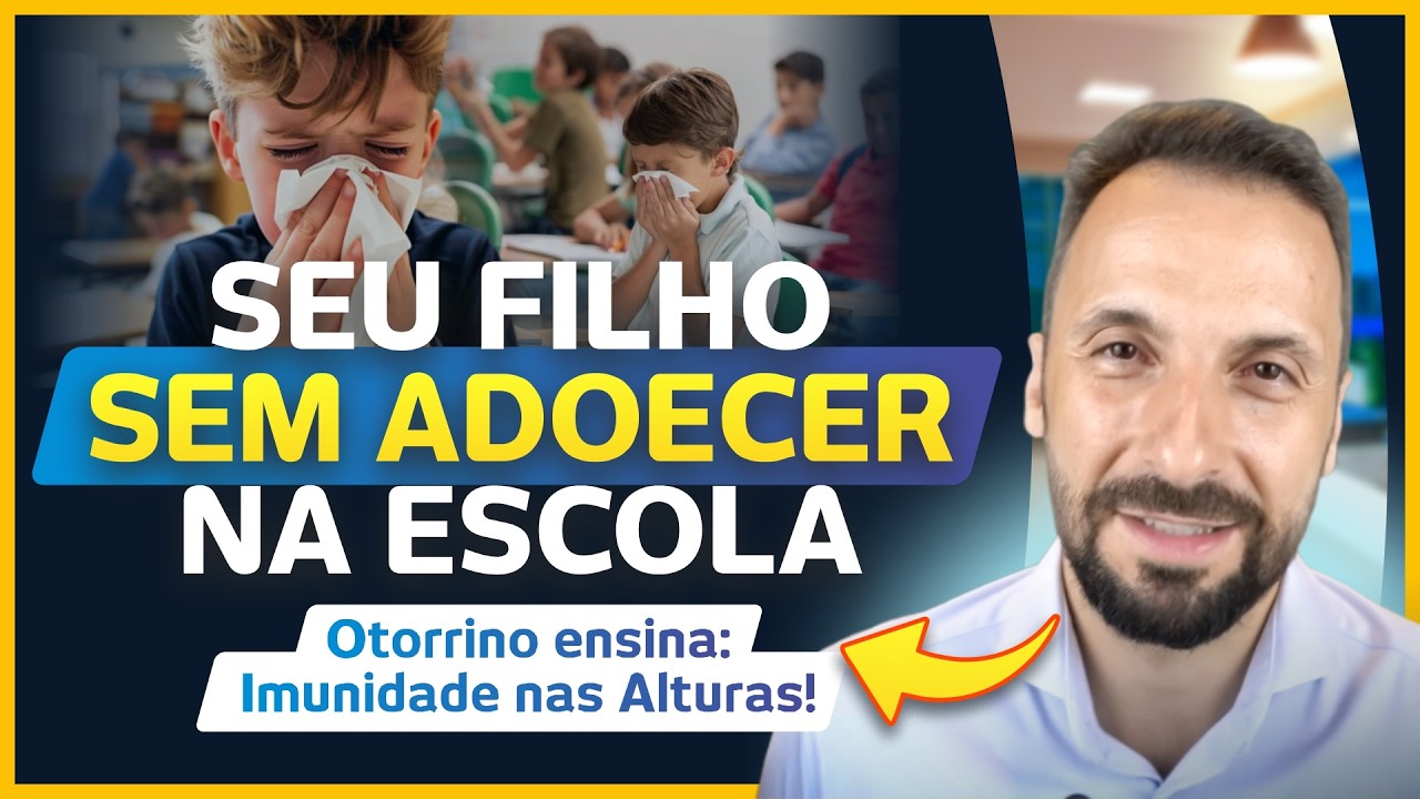 Como preparar a imunidade do seu filho para a volta às aulas
