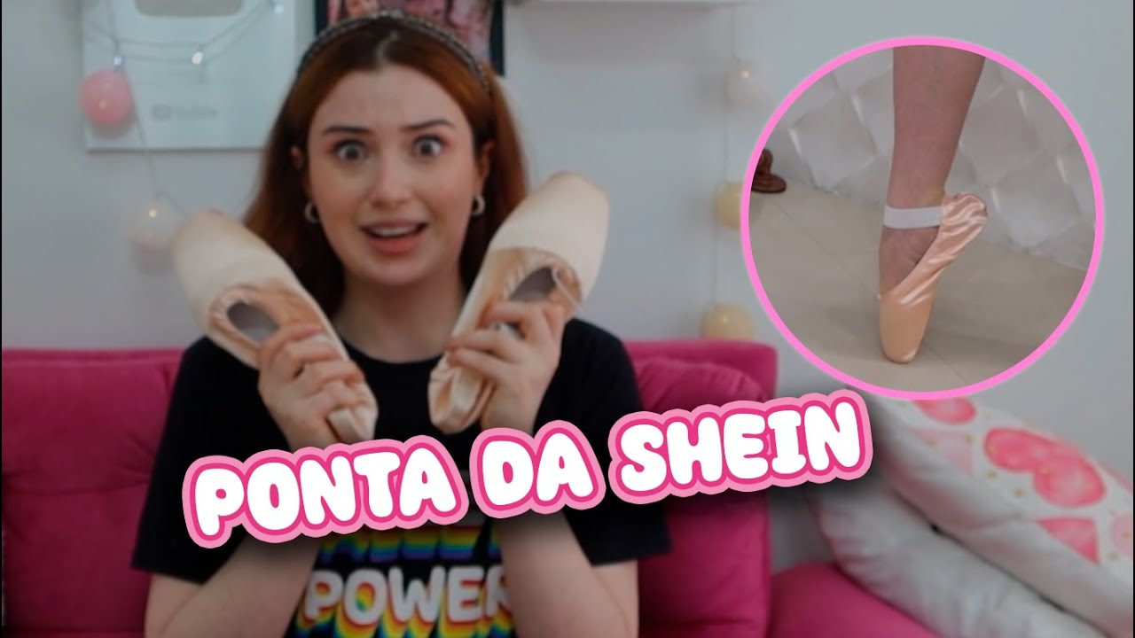 TESTEI SAPATILHA DE PONTAS DA SHEIN - VALE A PENA? | Lu Corti