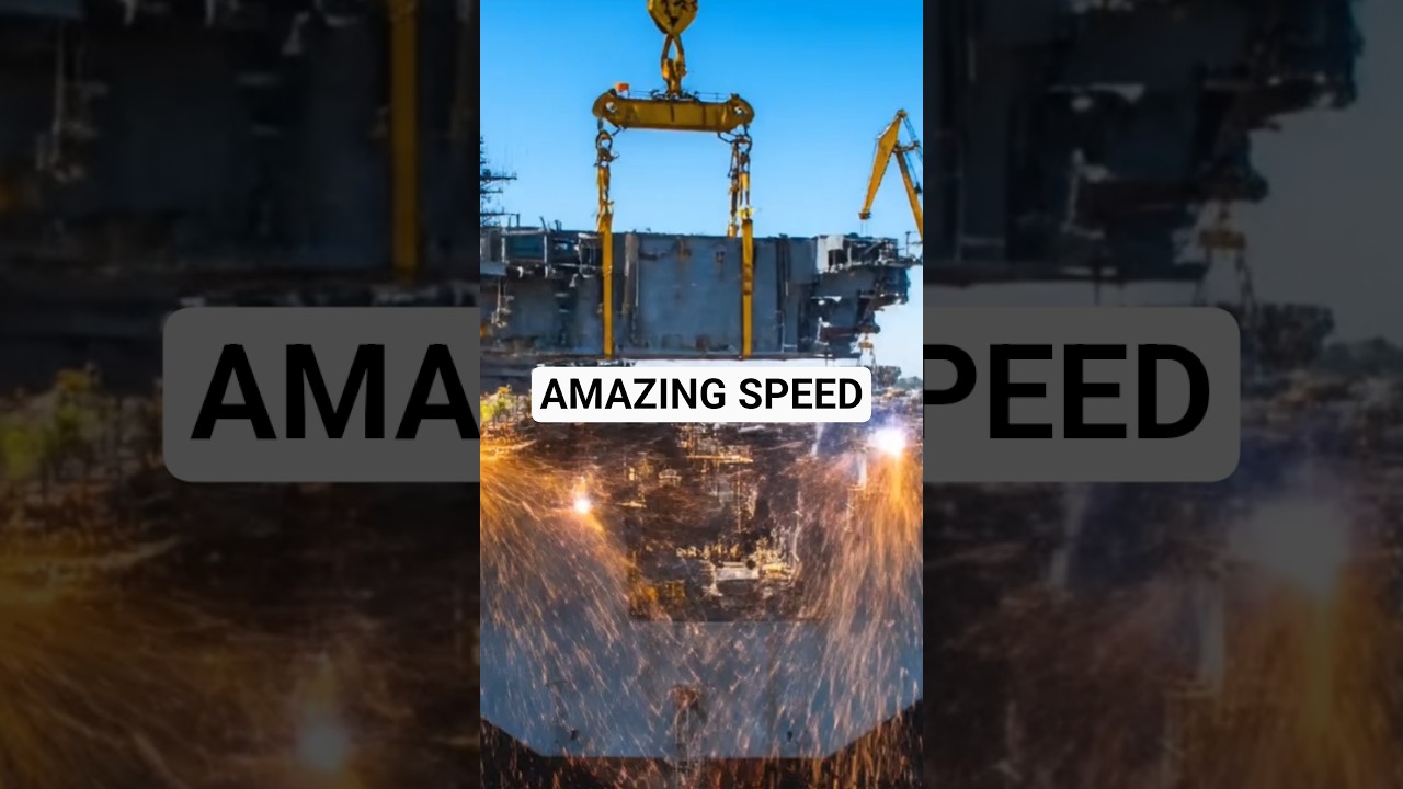 How are 13 BILLION DOLLAR SHIPS MADE? 