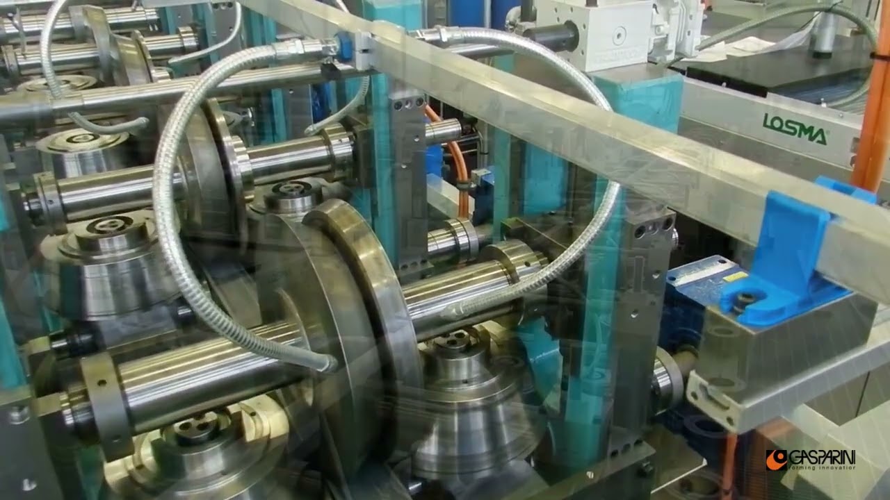 Roll Forming System for Pallet Racking Boxed Beams – 210100099 | GASPARINI S.p.A.