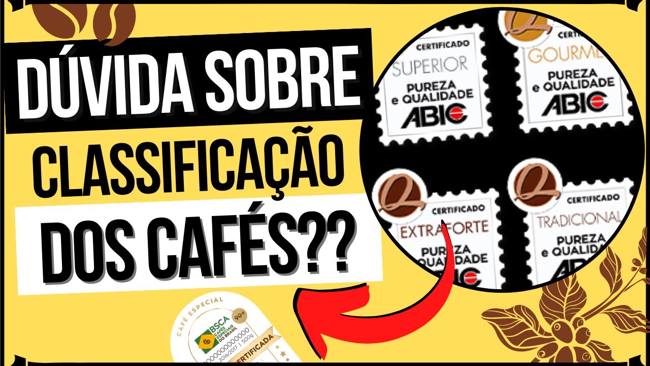 ENTENDA DEFINITIVAMENTE AS CLASSIFICAÇÕES DOS CAFÉS (ABIC e SCA/BSCA)