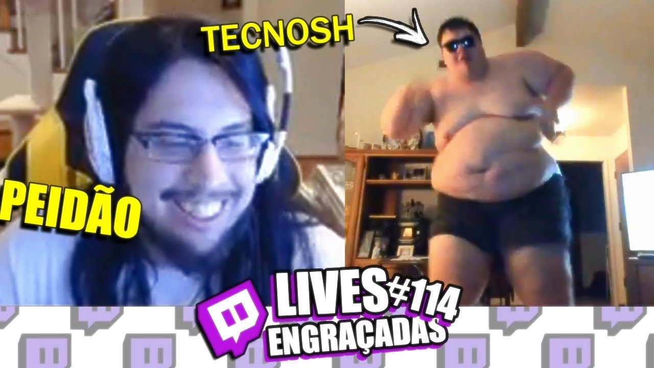 PEIDANDO NA LIVE & TECNOSH DO JUST DANCE | LIVES ENGRAÇADAS #114