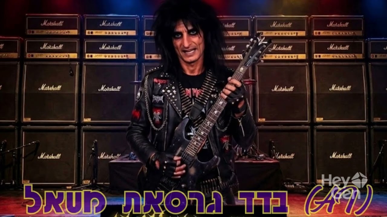 זוהר ארגוב - בדד (Metal Cover) | קליפ AI מלא