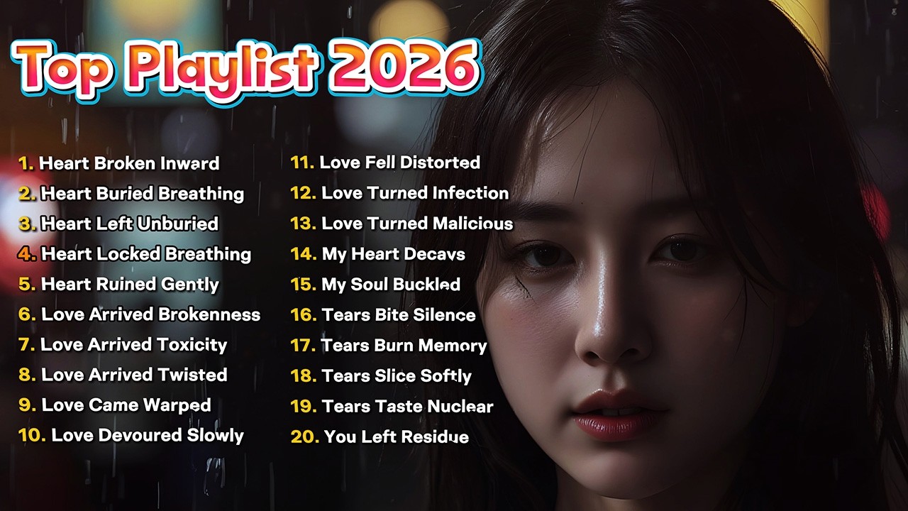 ULTIMATE Heartbreak Songs 2026 💔 | Emotional R&BPop Mix