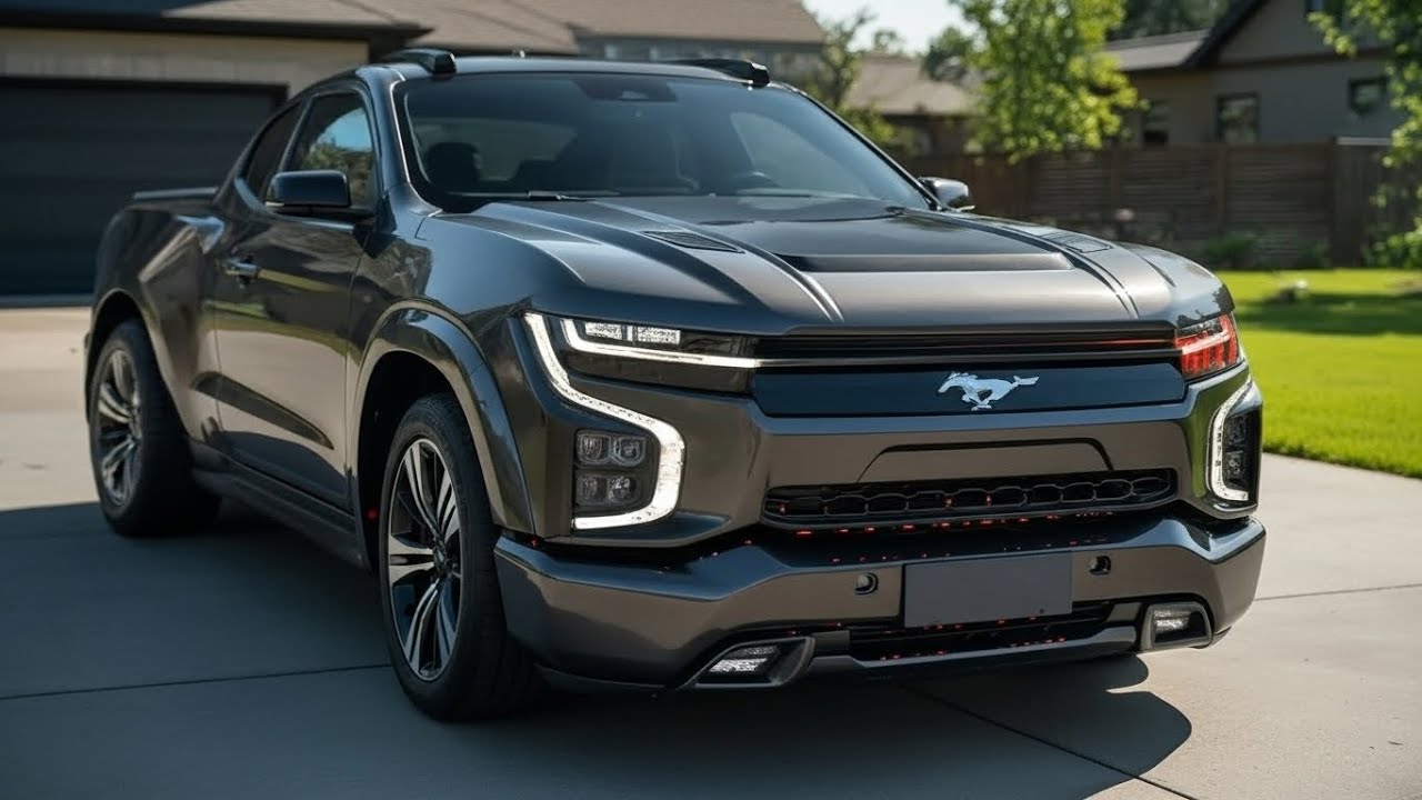 2026 Ford Mustang Pickup Truck Revealed: The Insane Muscle-Truck Fusion You've Been Waiting For!