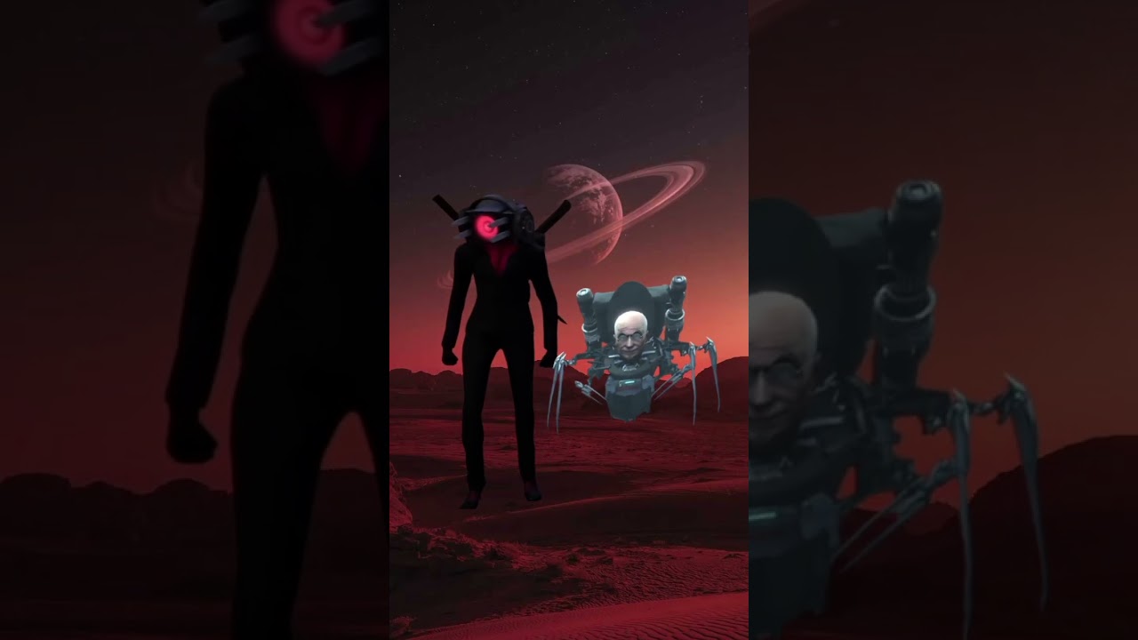 all titan vs all scientist toilet #skibiditoilet #fight #viral #skibi