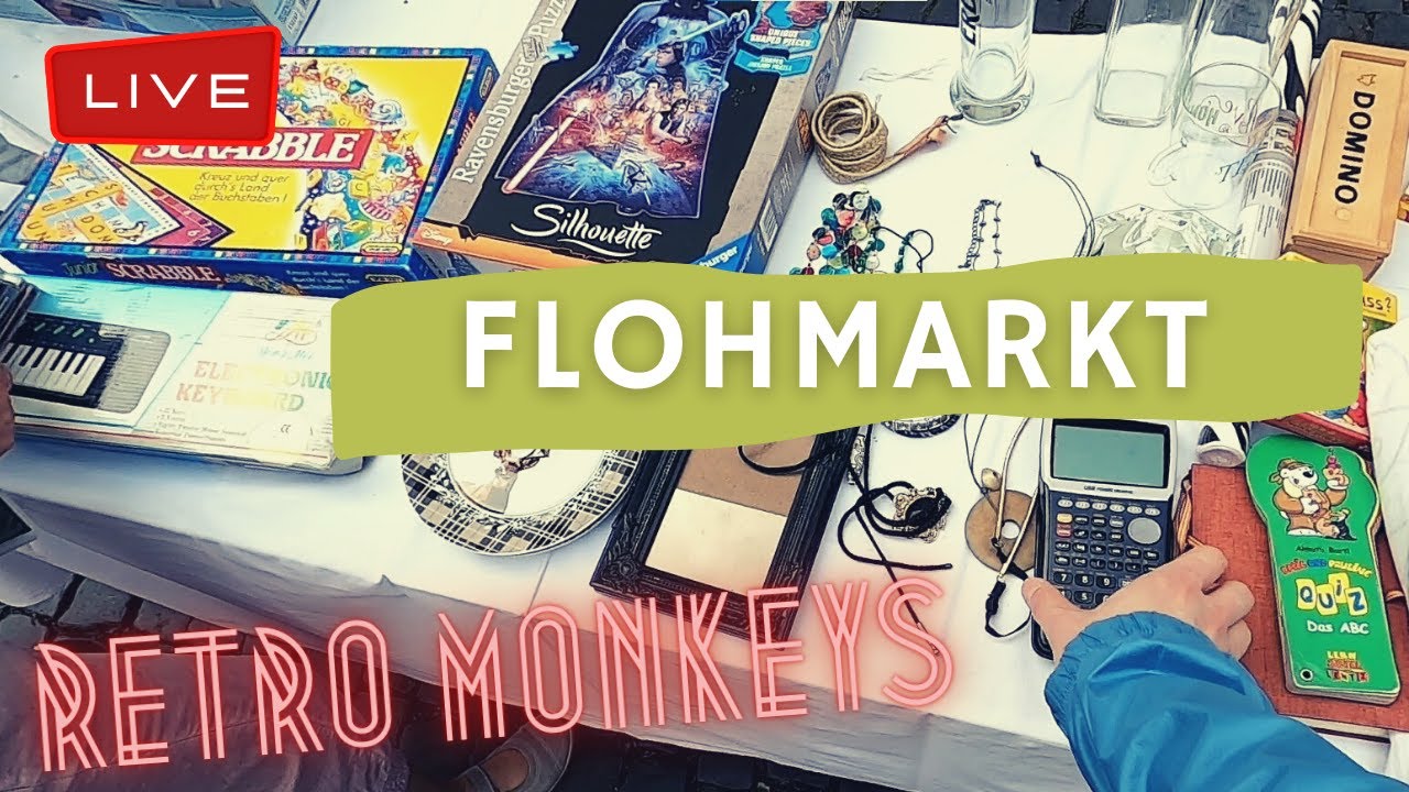 LIVE Flohmarkt 🕔Samstagsschnäppchen in der Bielefelder City. 👀