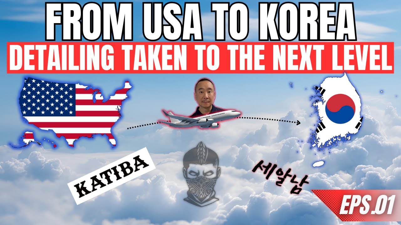 🇰🇷 SHOCKING Korean Car Detailing! Inside KATIBA HQ (Ep. 1)