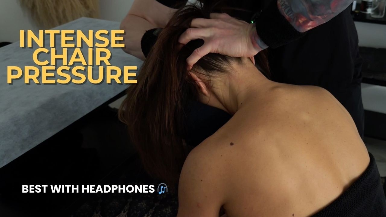 ASMR Chair Massage #3 &ndash; Full Upper Body Reset (No Talking)