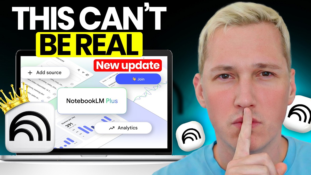 Google's NEW NotebookLM DESTROYS $100/Mo Tools (Builds Files Now)