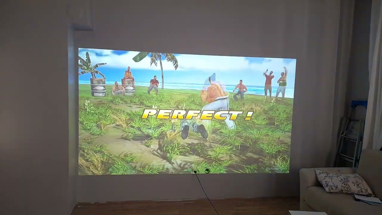 lg hf60ls duvarda deneme