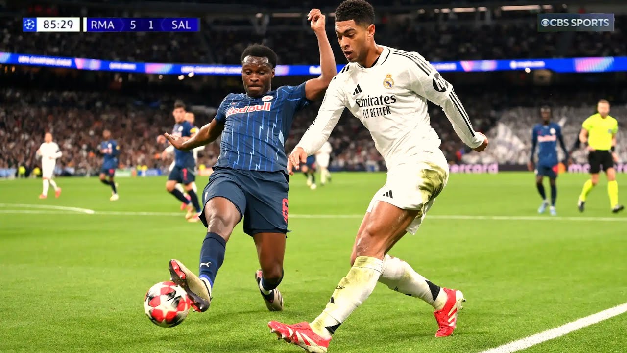 Jude Bellingham vs RB Salzburg UCL 2024/25