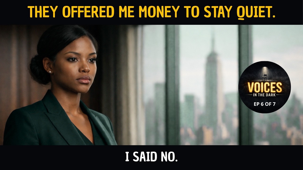 They Offered Me Money to Stay Quiet. I Said No.