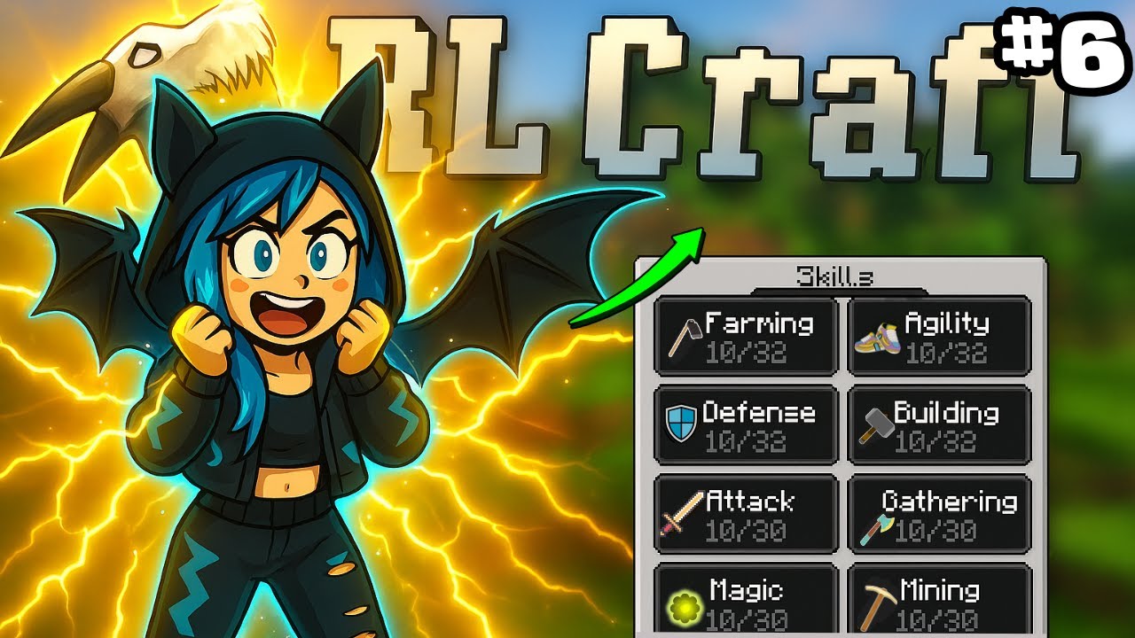 ABBIAMO POTENZIATO UN SACCO LE NOSTRE SKILL UCCIDENDO MOSTRI INCREDIBILI!! Gameplay RLCraft - Ep.6