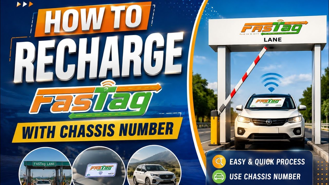 Chassis Number வைத்து Fastag Recharge செய்வது எப்படி? | How to Recharge Fastag Tamil | Gobi_Muthu