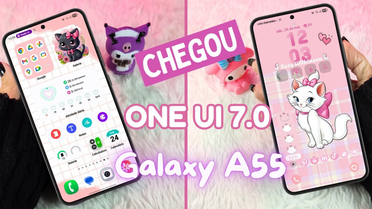 🔥CHEGOU!!🔥ONE UI 7.0 NO SAMSUNG GALAXY A55 ANDROID 15 - CONHEÇA AS MELHORES NOVIDADES DA ATUALIZAÇÃO