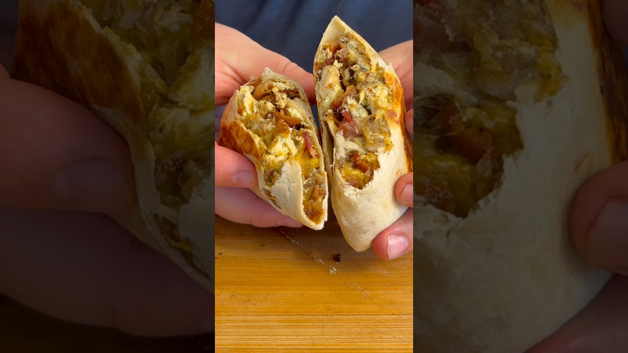 Blackstone Breakfast Burritos