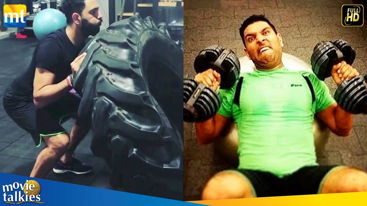 Yuvraj Singh Workout In Gym