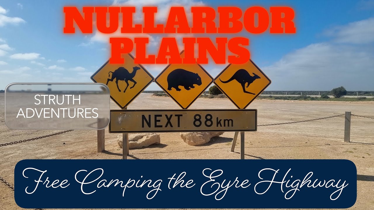 Free Camping the Nullarbor Road Trip