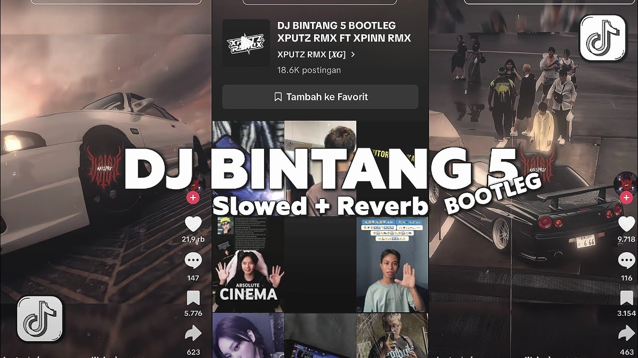 DJ BINTANG 5 BOOTLEG (Slowed & Reverb)