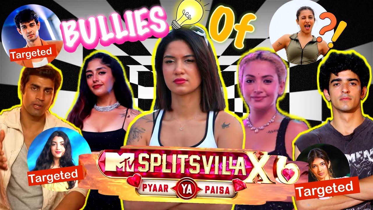 “BIGGEST BULLIES” of Splitsvilla X6 | Top 5 Weird contestants | Targeted Contestants | Fights  😵‍💫🤡
