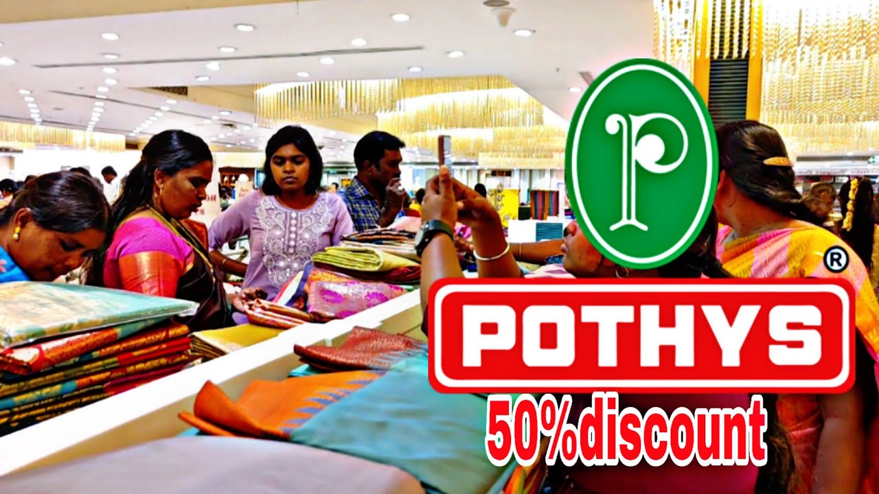 POTHYS LATEST 50 %Discount Sarees Collection |Silksarees,Elite Sarees Rare Singlepiece 