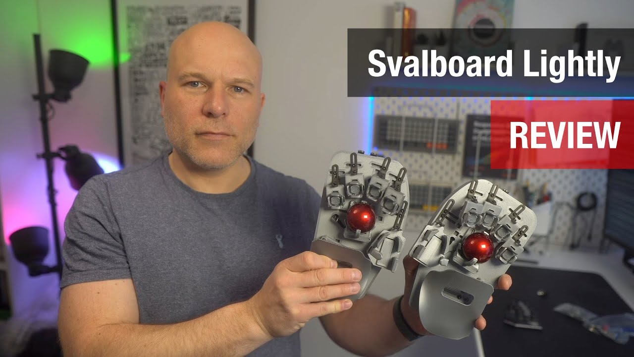 Обзор: Svalboard Lightly — эргономичное устройство ввода типа «клавиатура»