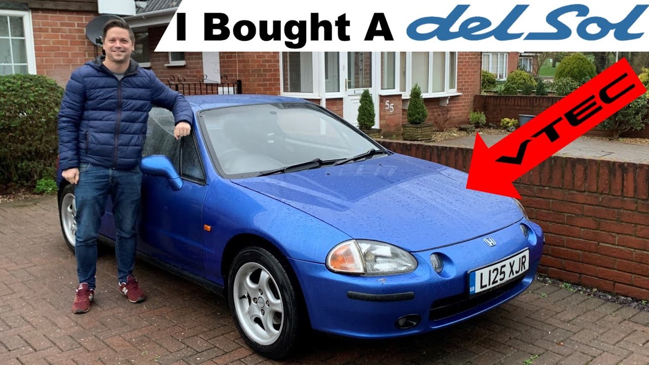 I Bought A Honda CRX Del Sol VTi! The Next VTEC Investment? (1993 VTi driven)