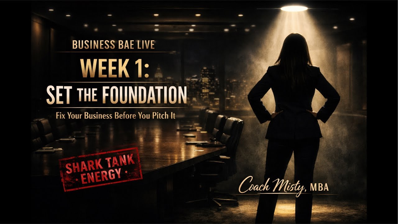 Before You Start a Business… Watch This (Set the Foundation First)