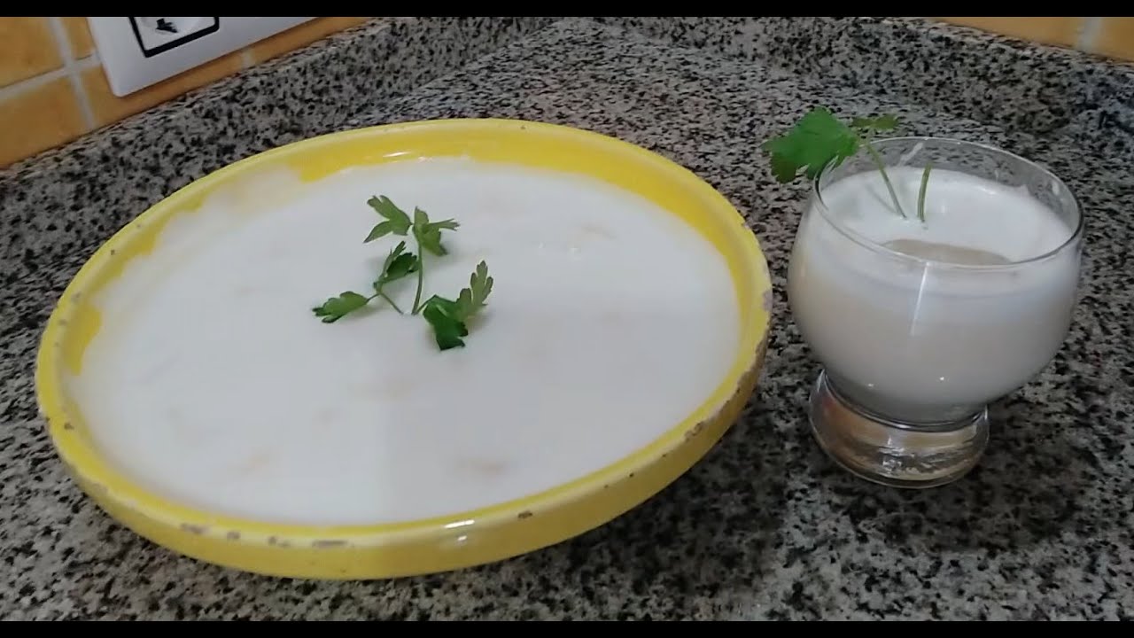 Gazpacho de huevo