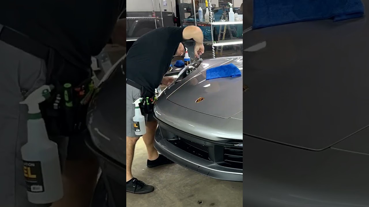 PPF Application On Car #carwrap