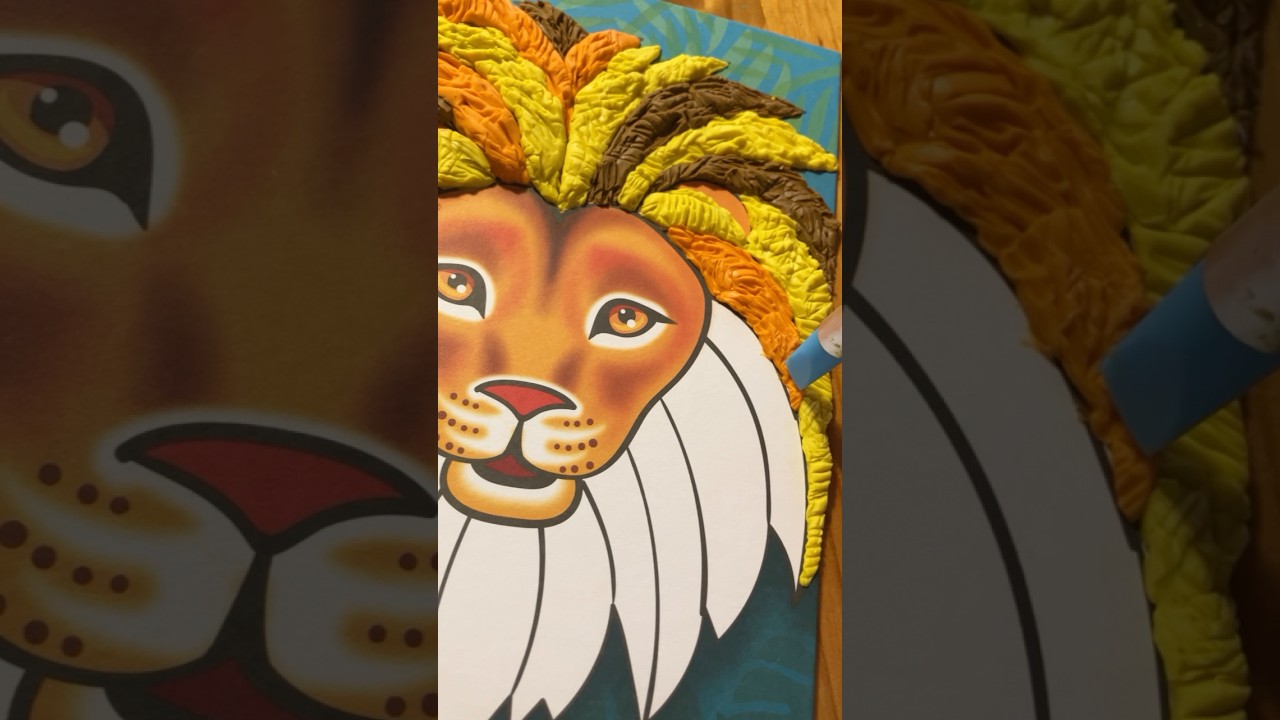 Painting with clay #kidart #kidcrafts #clayart