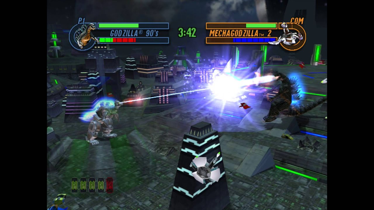 Godzilla: Save The Earth - Godzilla 90's VS. Mechagodzilla 2 (HARD)