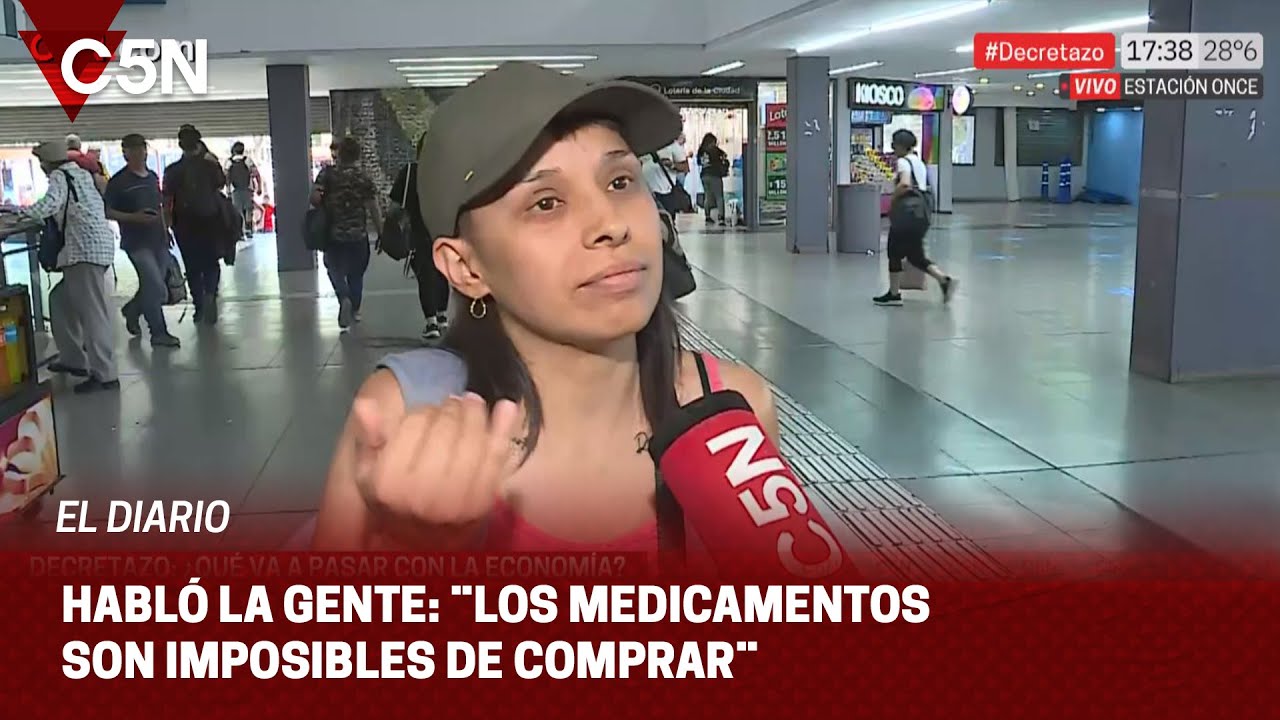 CONMOCIÓN SOCIAL: la OPINIÓN  de la GENTE tras el DNU de JAVIER MILEI