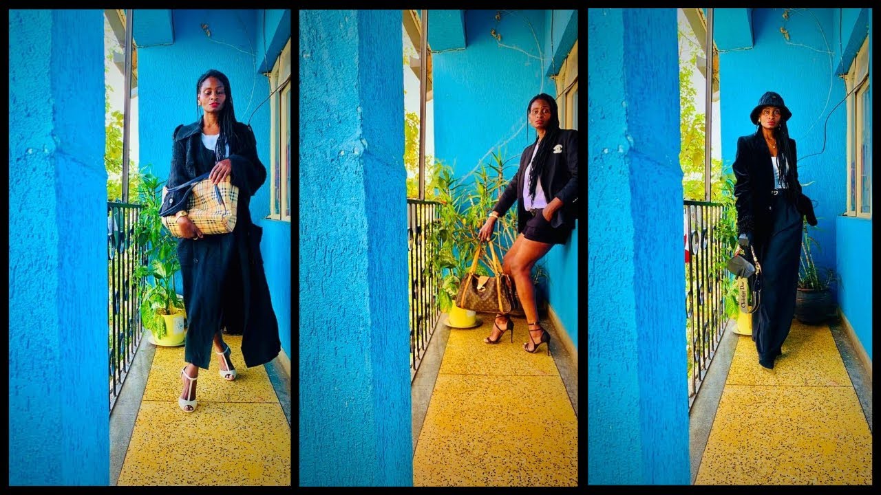 Styling My Look with Simple Black and White Outfits