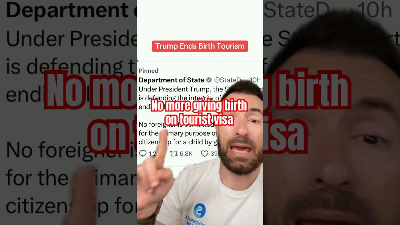 Трамп положил конец &laquo;родильному туризму&raquo;? #иммиграция