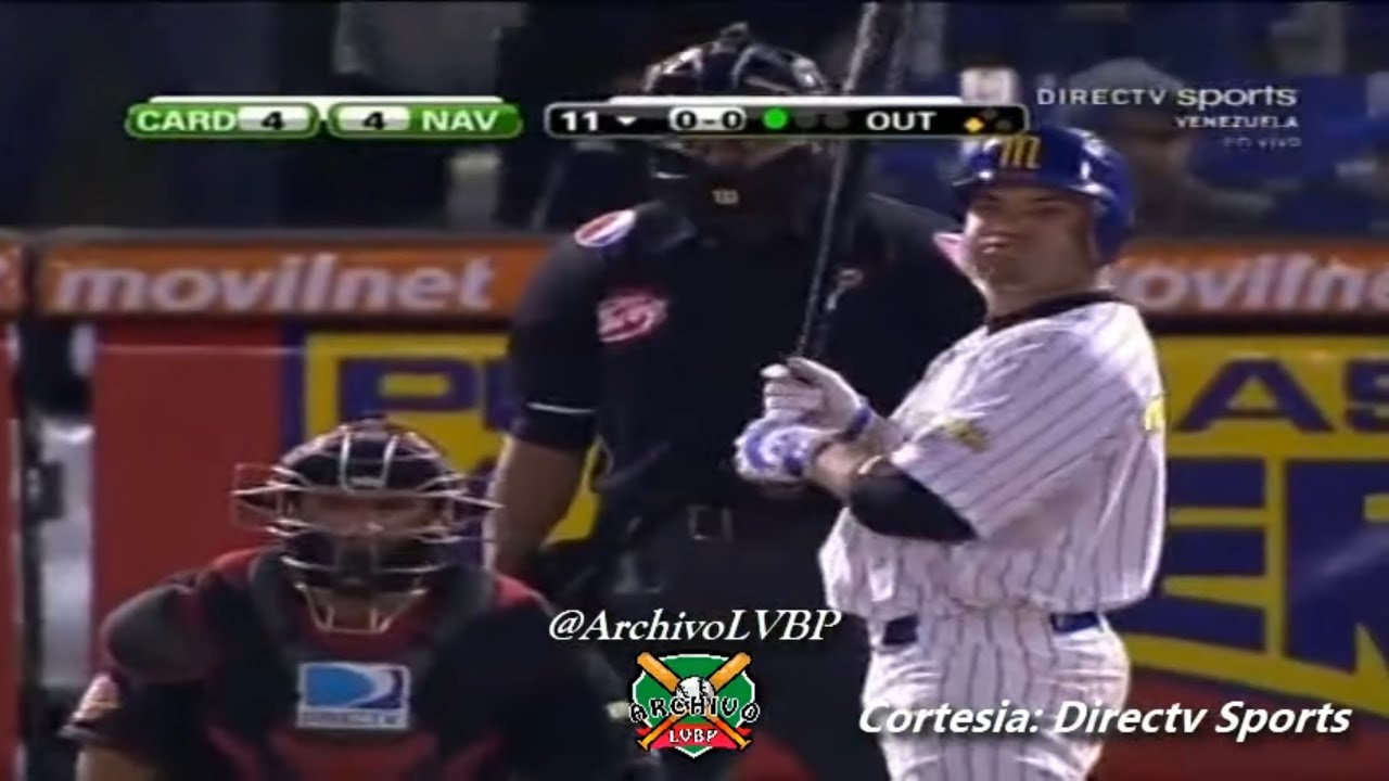 JOSE ALTUVE deja en el Terreno a Cardenales de Lara vs Navegantes del Magallanes LVBP 2011-2012