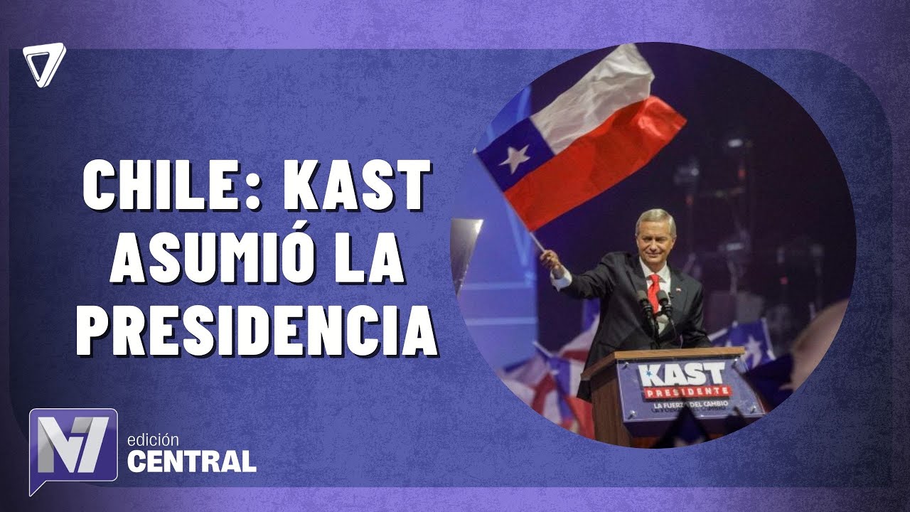 José Antonio Kast asumió la presidencia de Chile