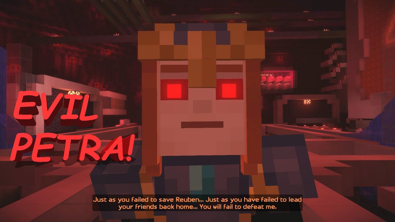 Minecraft: Story Mode Episode 7 Access Denied: Evil Petra Is Born!!