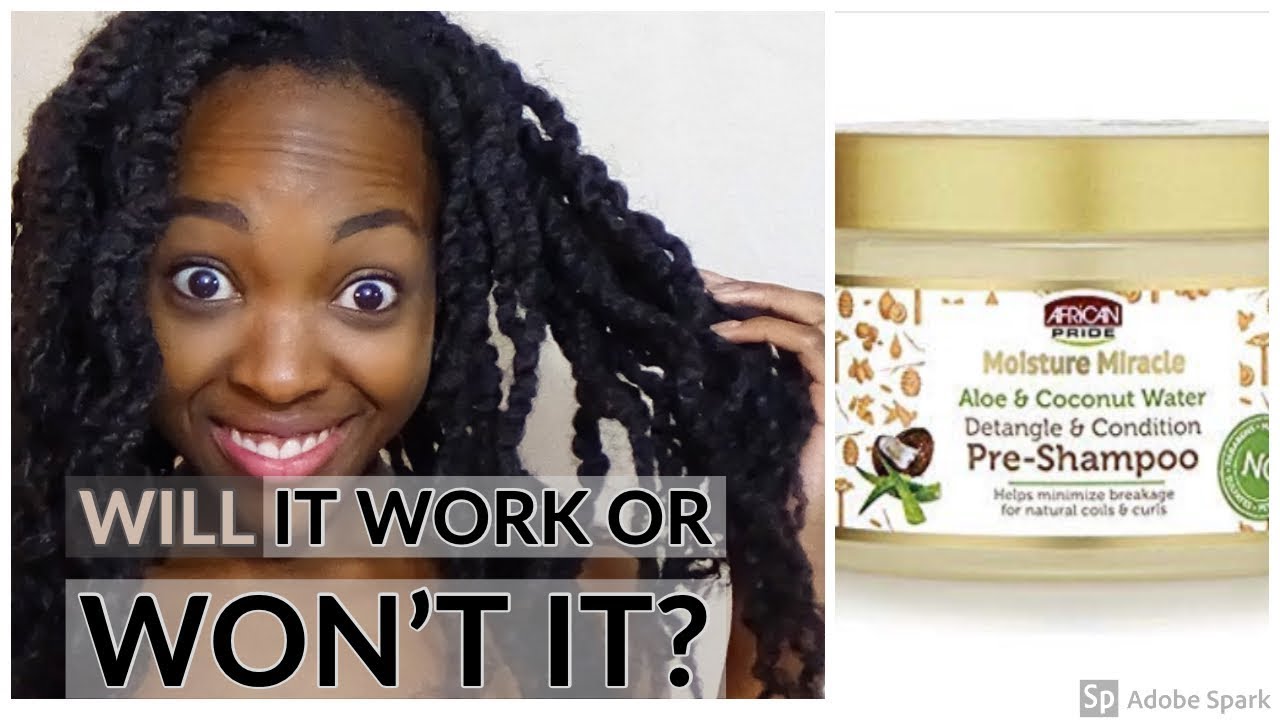 Распутает ли AFRICAN PRIDE PRE-POO МОИ ГУСТЫЕ волосы 4C длиной до талии?