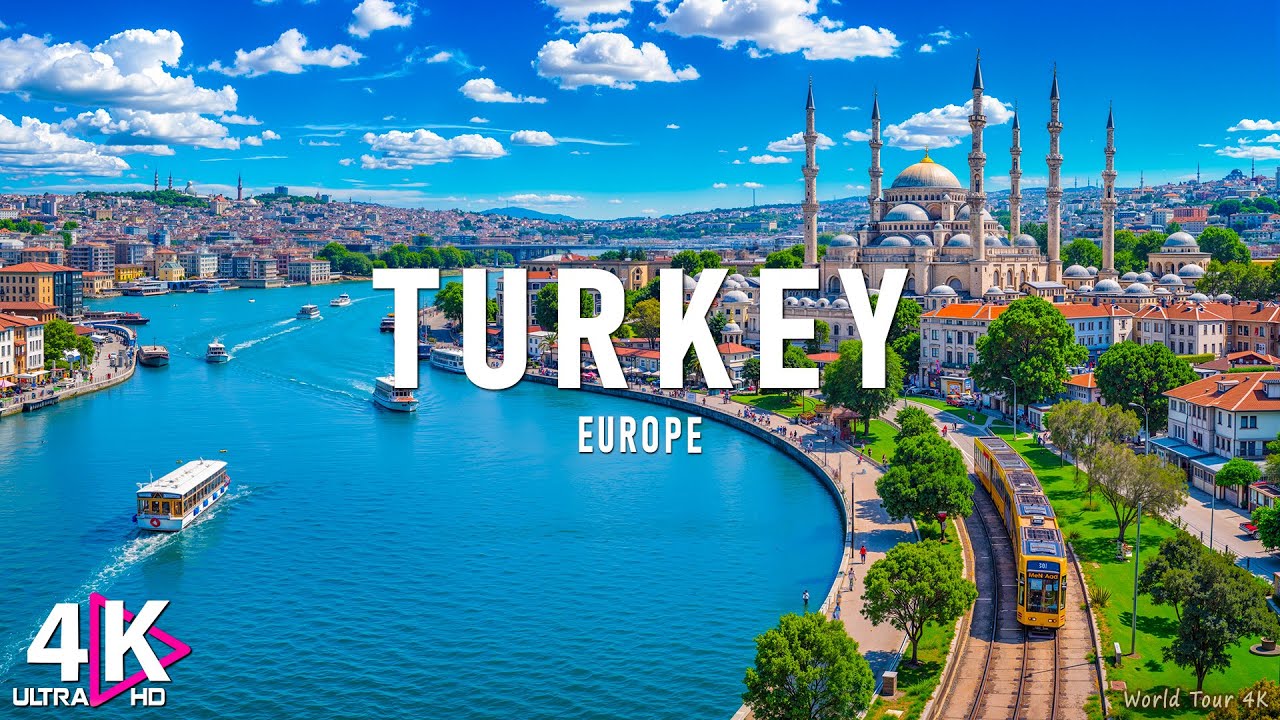 Turkey 4K - Relaxing Music With Beautiful Natural Landscape | Amazing Nature