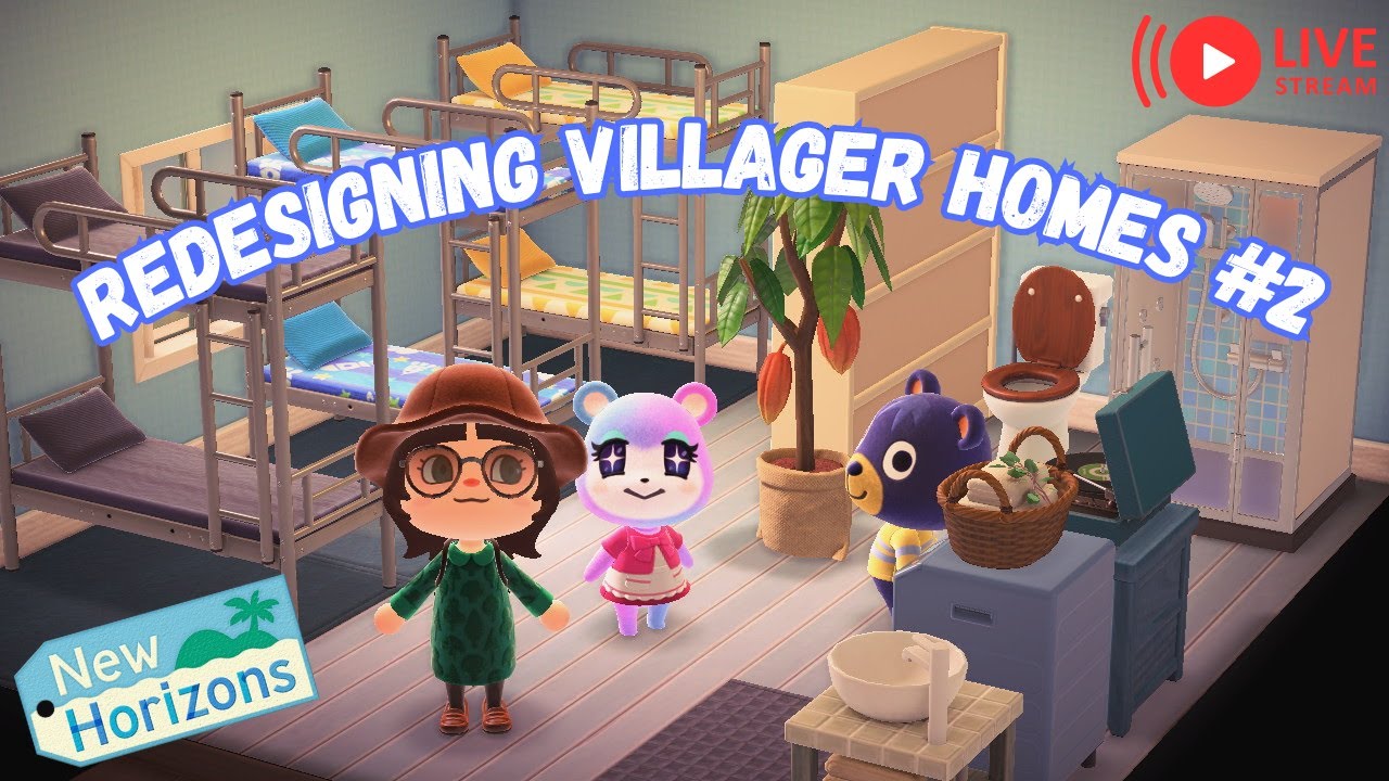 🐻 Redesigning more Little Bear Homes on Ursa Minor  🌲🌳 | ACNH Let's Play 🏝️ #roadto1000subs