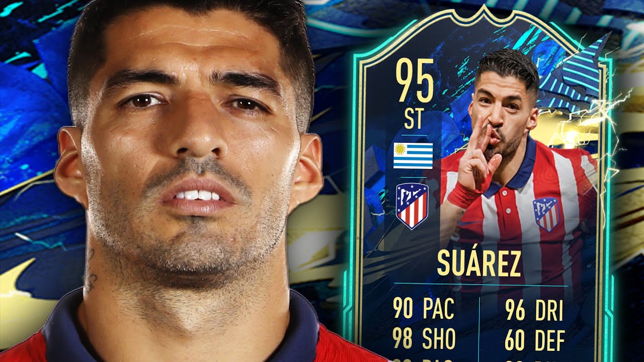 DEADLEY ST! 🔥 95 TOTS SUAREZ PLAYER REVIEW - FIFA 21 ULTIMATE TEAM