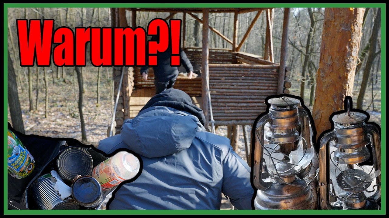 Randale im Camp! - Diesmal das Stelzenhaus...
