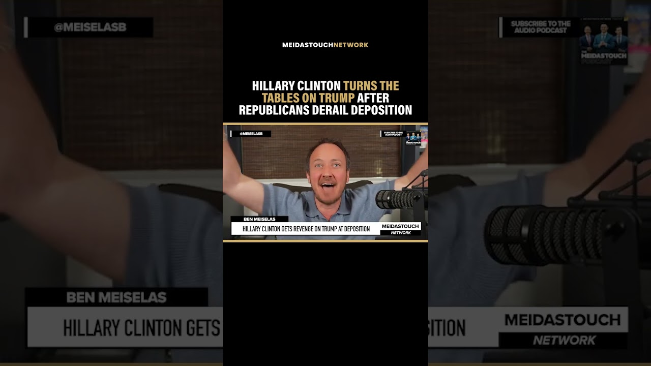 Hillary Clinton FLIPS THE SCRIPT on Trump and GOP in Epstein DEPOSITION
