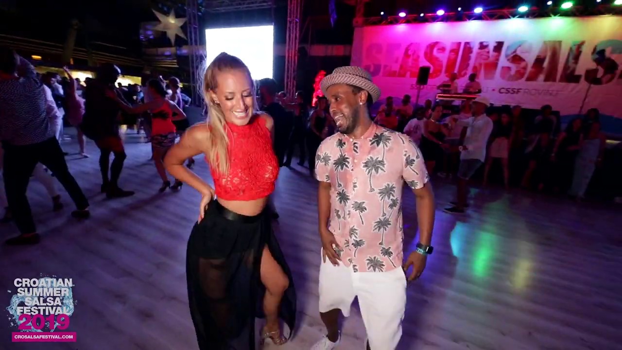 Zerjon & Sanja - salsa social dancing | Croatian Summer Salsa Festival 2019