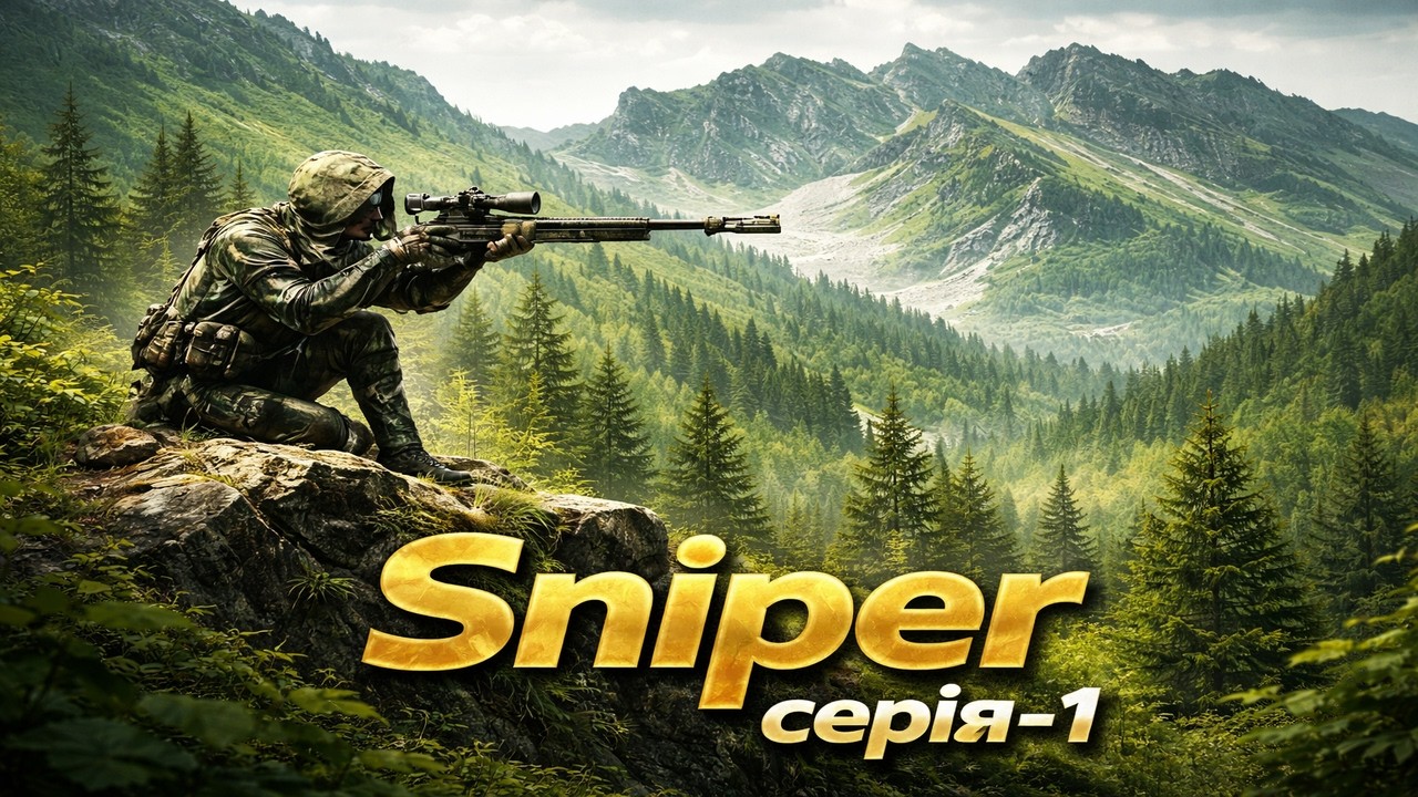Sniper Серія-1 🔥 Перший вихід на полювання | Реалістичний снайперський геймплей