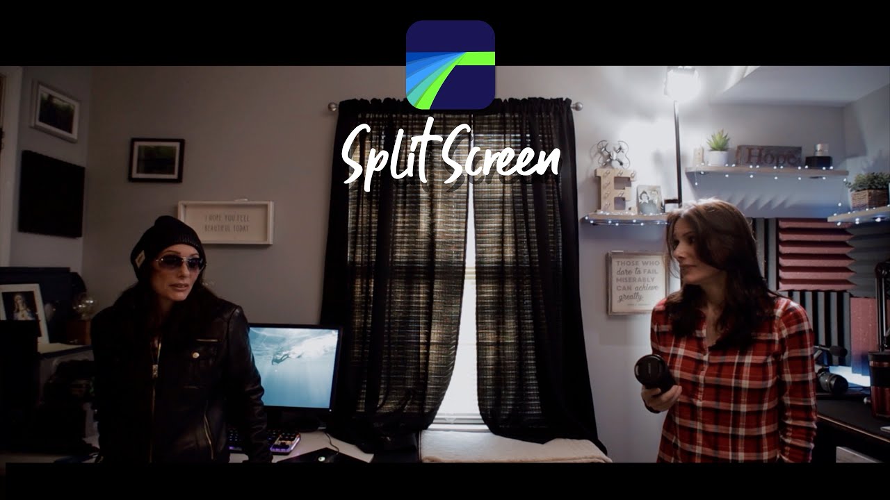 Split Screen In LumaFusion To Clone Yourself