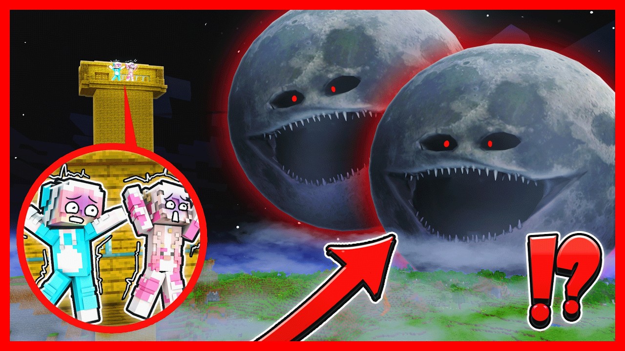 ATUN & MOMON MENEMUKAN MAZE MOON WAKESUP ATUN & MOMON !! Feat @MOMON Minecraft